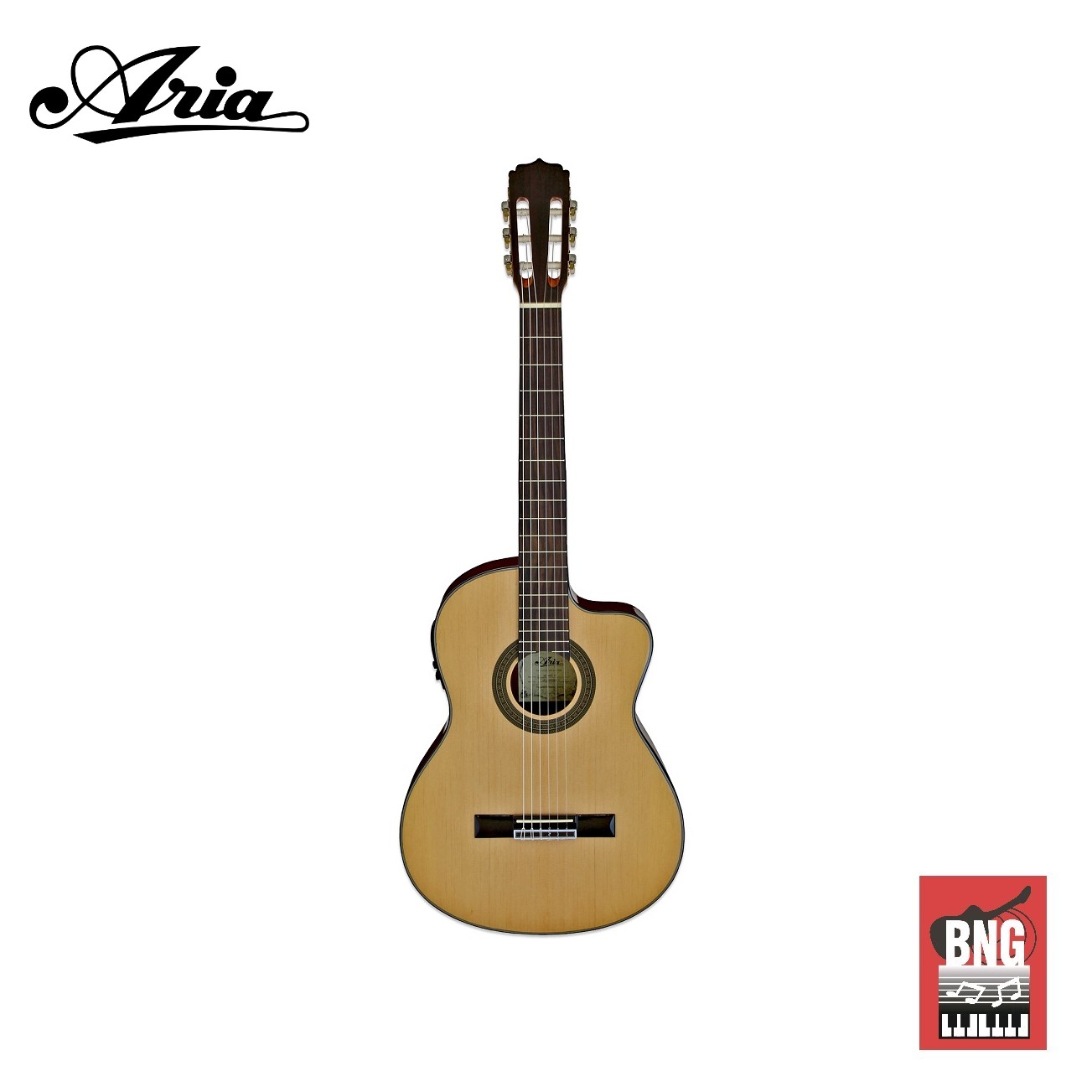 กีตาร์คลาสสิคไฟฟ้า ARIA A-35CE แอเรีย Classic Guitars | Lazada.co.th