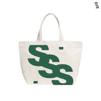 Túi tote nam nữ SSSTUTTER in logo to độc quyền BIG LOGO TOTE BAG