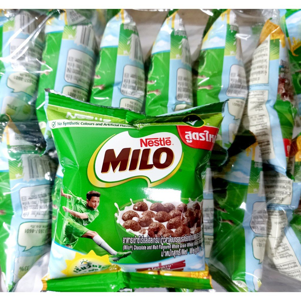 Bánh Snack Ngũ Cốc Ăn Sáng Nestle Milo Lốc 12 gói