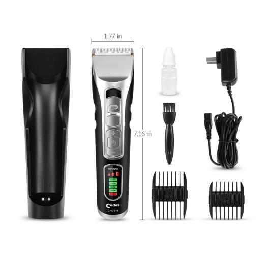 Tông đơ codos 918- Tông đơ cắt tóc sạc pin CHC-918 - Bảo hành 12 tháng