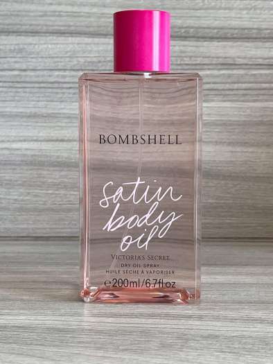 Victoria's secret bombshell satin body oil dry oil 2025 spray 200 ml