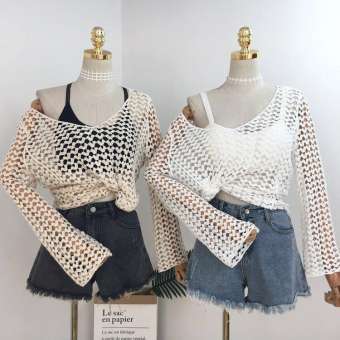 ÁO LƯỚI BIKINI ĐI BIỂN