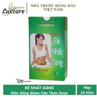 Viên Uống Giảm Cân Đệ Nhất Dáng Thảo Dược Thiên Nhiên Hộp 24 Viên Luxcare