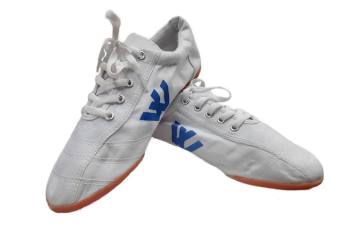 Giày đinh vải đá bóng nam Thượng Đình (trắng)