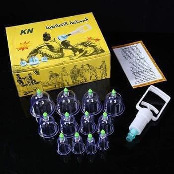 BỘ DỤNG CỤ GIÁC HƠI -KHÔNG DÙNG LỬA - 12 Ống