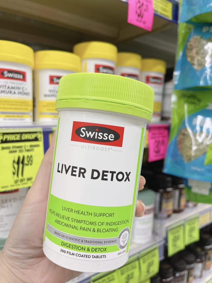 GAN SWISSE LIVER DETOX 200 viên