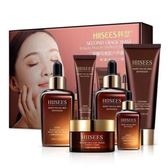 Bộ sản phẩm dưỡng da - căng bóng chăm sóc da mặt HIISES Bộ 6 món nội địa trung