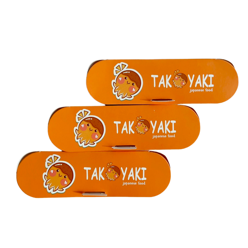 Hộp Giấy Đựng Takoyaki 500 cái
