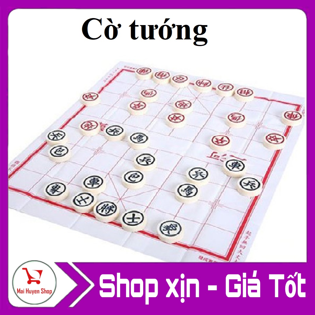 Bộ trò chơi cờ tướng kèm bàn giấy trí tuệ