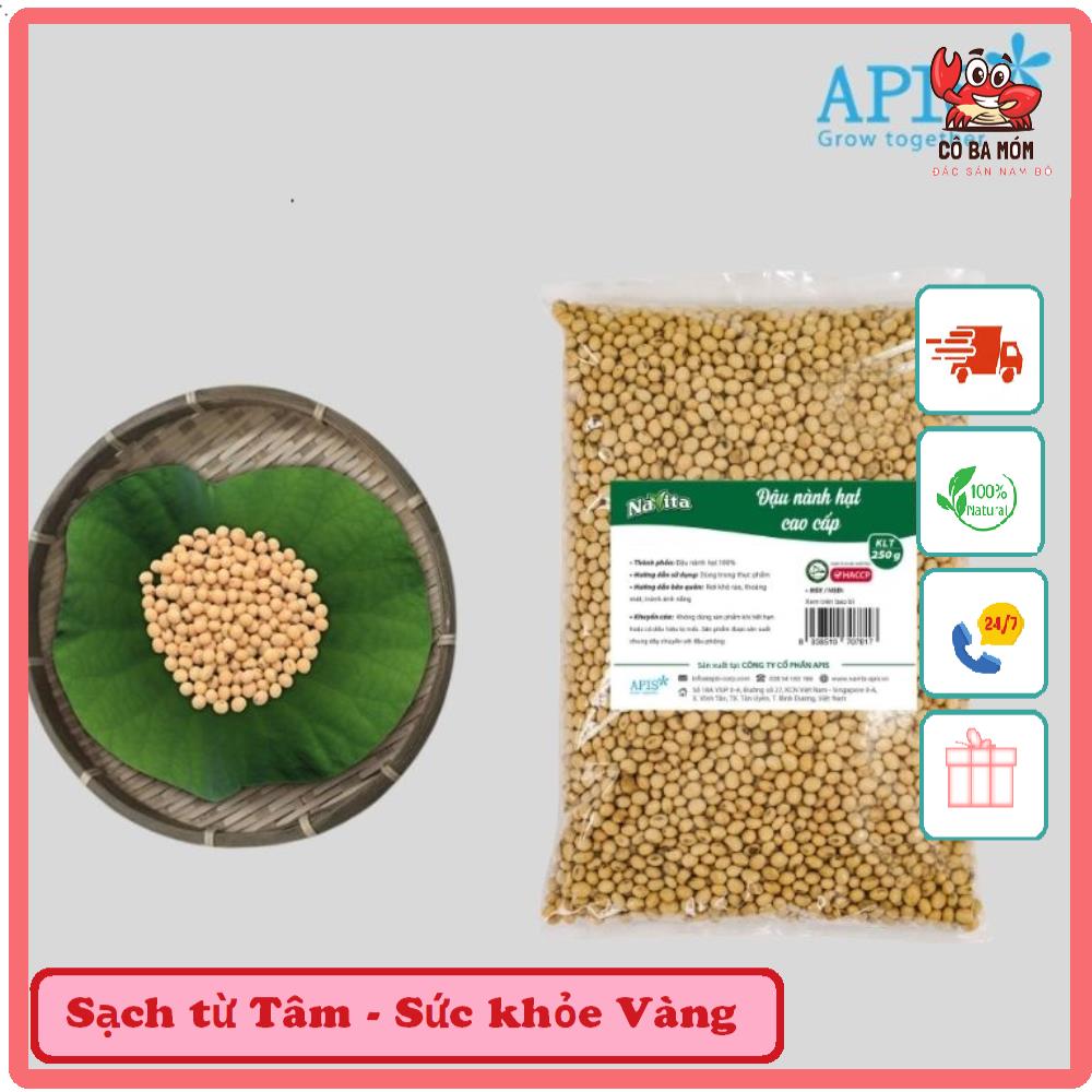 1 GÓI ĐẬU NÀNH HẠT CAO CẤP 500G NAVITA|| CÔ BA MÓM - ĐẶC SẢN NAM BỘ