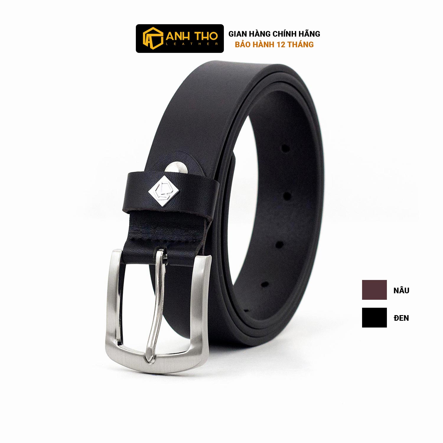 Thắt lưng da bò anh tho leather m1k35-01
