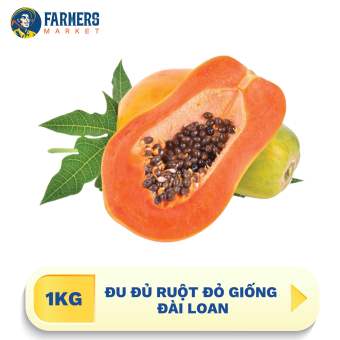 Đu đủ ruột đỏ giống Đài Loan - 1Kg