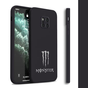 Dành Cho Huawei Mate 20 Pro, Ốp Điện Thoại CẠNH VUÔNG Silicon Mềm Mại Monster Energy Thời Trang, Camera Bọc Kín Ốp Điện Thoại Cao Su Bảo Vệ Chống Sốc