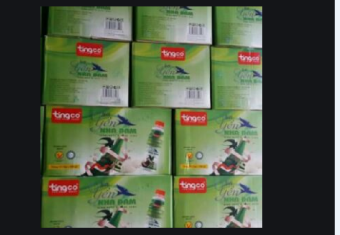 THÙNG 24 CHAI NƯỚC YẾN NHA ĐAM TINGCO chai 500ml