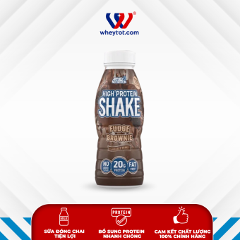 Sữa đóng chai tiện lợi Applied Nutrition High Protein Shake 330ML (1 Servings)