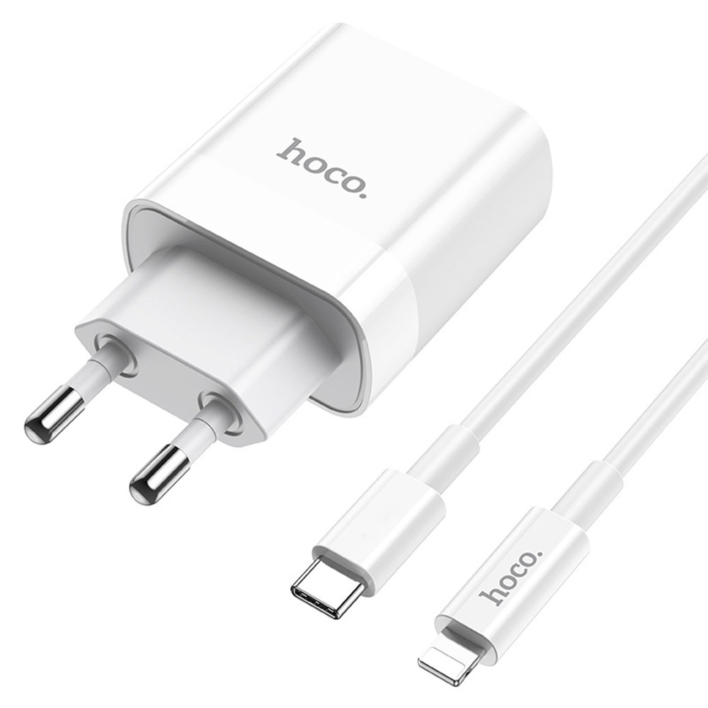 Củ sạc nhanh 20w chính hãng hoco c80a 2 cổng sạc