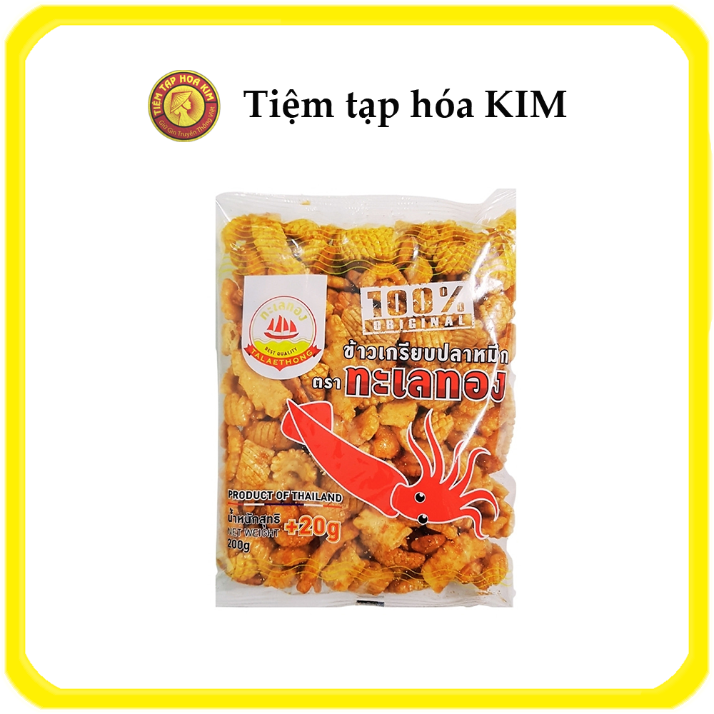 Bim Bim Mực Thái Vị Truyền Thống Gói 220G