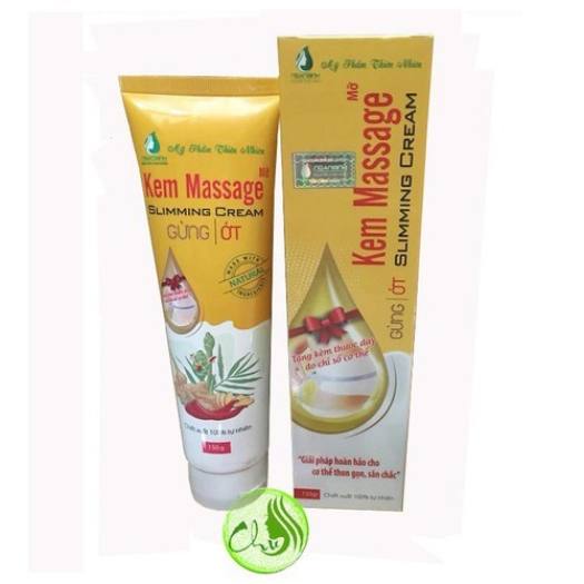 Gel Tan Mỡ Bụng, Kem Tan Mỡ Bụng Gừng Ớt Ngân Bình 150g Giảm Mỡ Bụng Hiệu Quả