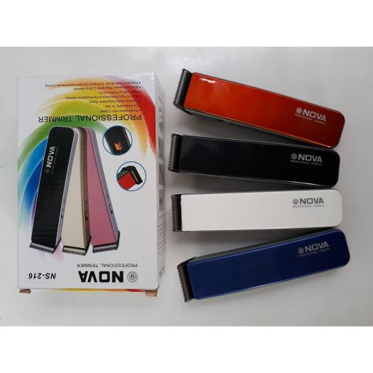 Tông đơ cắt tóc nova ns 216 - Máy cắt tóc không tiếng ồn dành cho người lớn và trẻ em có thể điều chỉnh độ dài từ 1-9mm