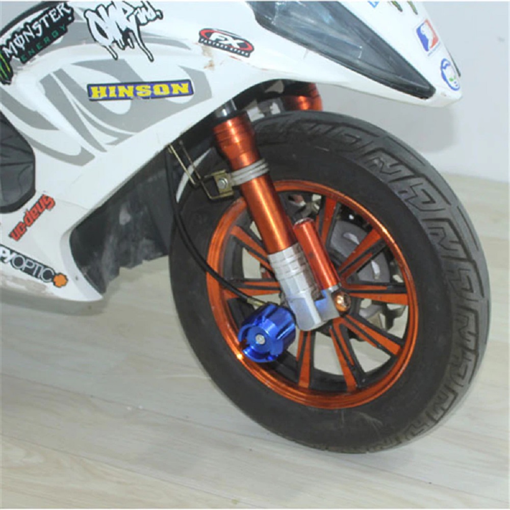 2 Pcs Aluminum Alloy Universal Motorcycles Falling Protector Explosion ...