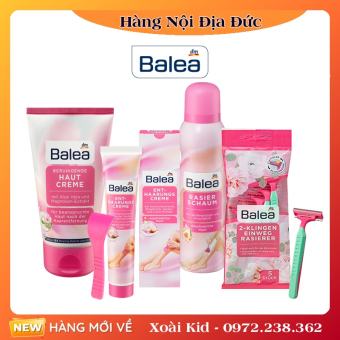 Bọt cạo lông Balea Đức toàn thân và bikini dành cho nữ 150ml- Nội địa Đức Đủ Bill