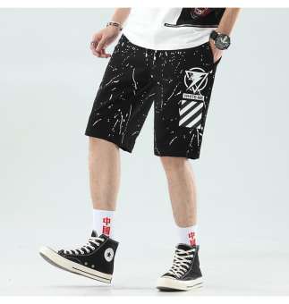Quần Shorts Thể Thao Nam In Hình Vảy Sơn Trắng Phong Cách Trẻ Trung Thời Trang FORHIMCS2 SHORT NAM 9000010