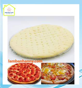 Đế bánh pizza đã nướng qua_ Làm Bánh Pizza