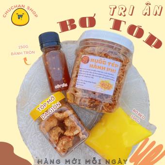 ChuChan bánh tráng bơ kèm tóp mỡ