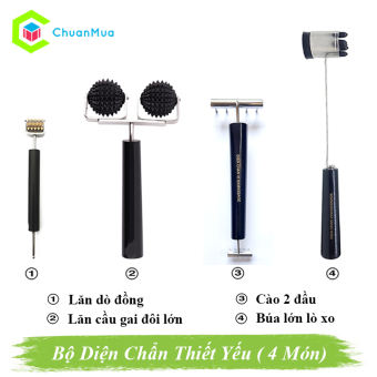 Bộ Dụng Cụ Diện Chẩn Thiết Yếu 4 Món | ChuanMua GDA170