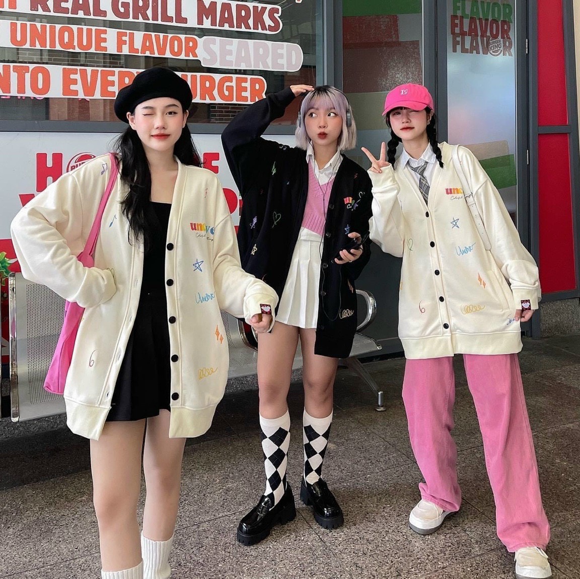 [Hoàn Tiền 15%] Áo Khoác Cardigan Local Brand Uncover Unisex Nam Nữ Full Mạc