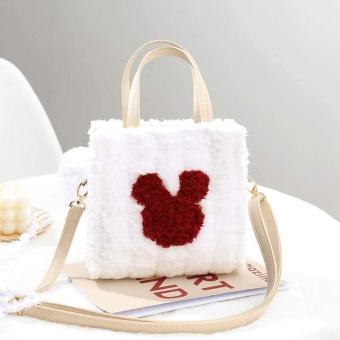 Túi handmade tự đan, Túi tự làm len vuông gấu Zone Store47