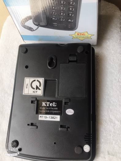 Điện thoại bàn Ktel 686 hiện số gọi đến