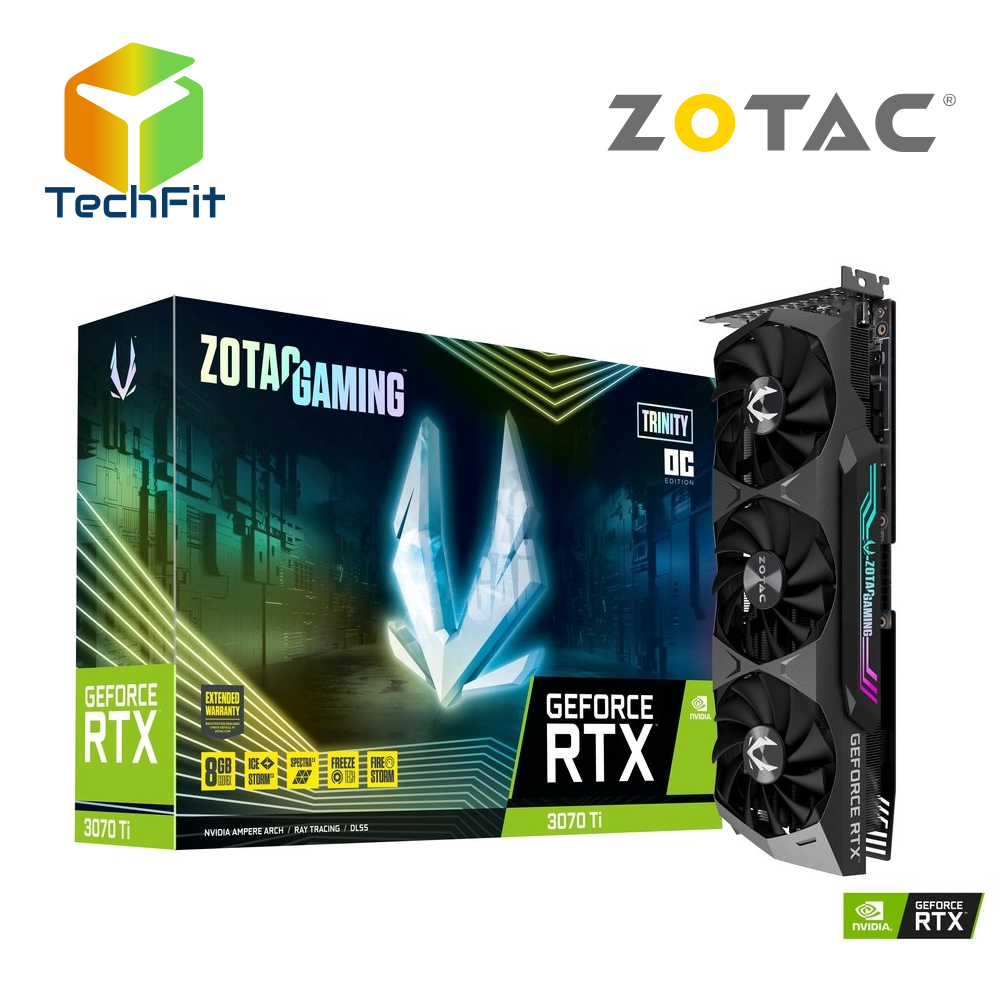 ZOTAC GAMING GeForce RTX 3070 Ti Trinity OC 8GB [ZT-A30710J-10P] (LHR)