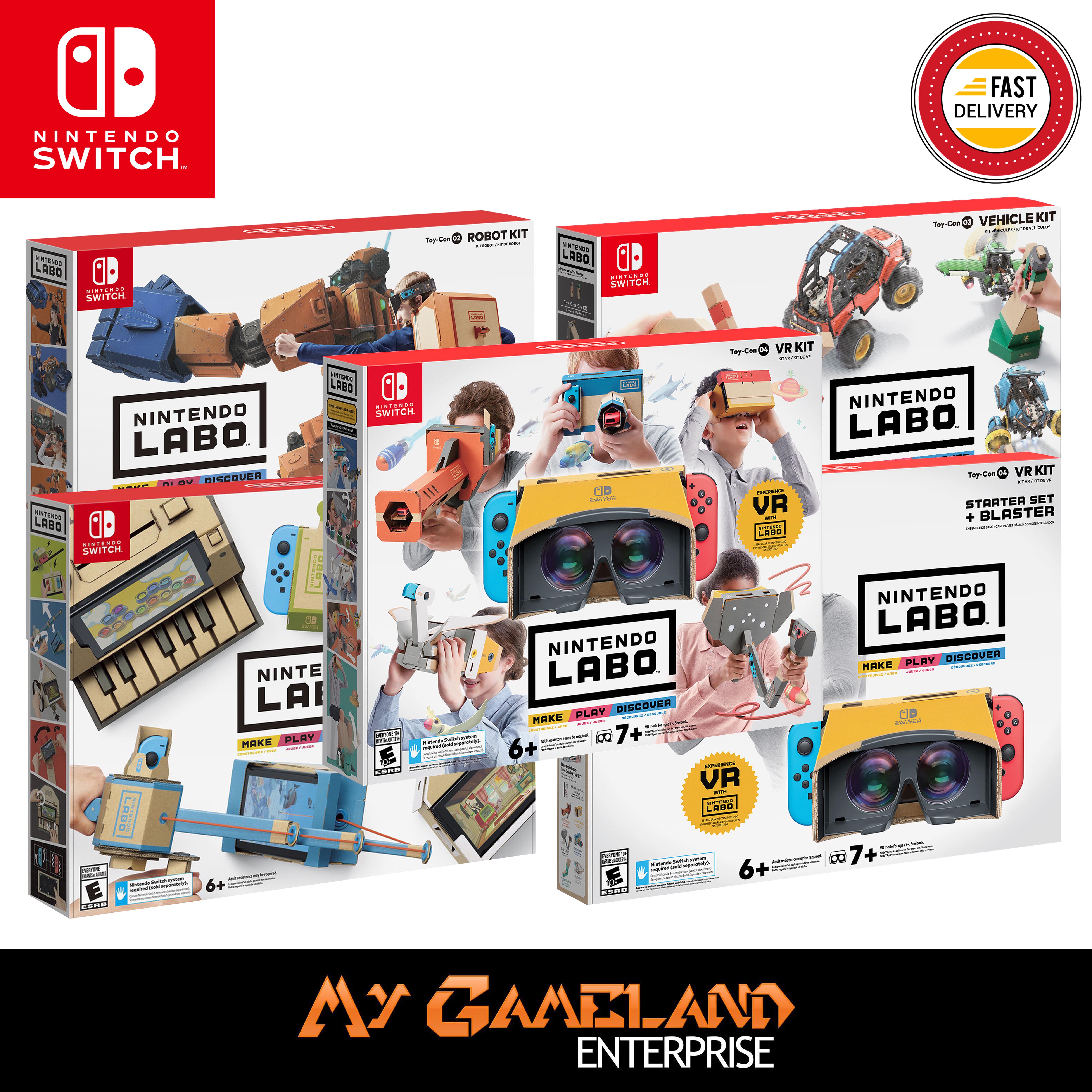 Vr Kit Nintendo Labo Eshop Buy Vr Nintendo Switch Online At A