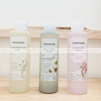 Thanh Lý Nước Hoa Hồng Mamonde Toner Dưỡng Ẩm Kiềm Dầu Cho Da Nhạy Cảm Da Dầu 250ml