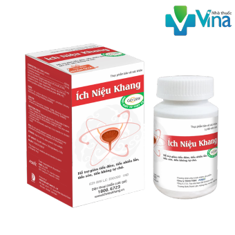 ÍCH NIỆU KHANG – HỖ TRỢ GIẢM TIỂU ĐÊM, TIỂU NHIỀU LẦN, Hôp 20-80 Viên