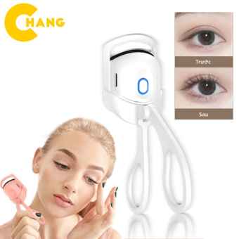 Kẹp Bấm Mi Nhiệt Mini Cầm Tay Đa Năng Máy Uốn Mi Hàn Quốc Thông Minh Sạc Pin Làm Cong Giữ Nếp Lâu