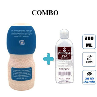Combo_Gel bôi trơn và Cốc giữ nhiệt cho nam