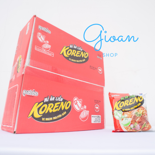 MÌ ĂN LIỀN KORENO ( THÙNG 30 GÓI ) MÌ CAY HÀN QUỐC