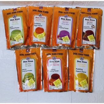 BỘT PUDDING ĐỦ VỊ HÀNG HUY DOUXIAN (tách lẻ túi 50g)_Shop haimy