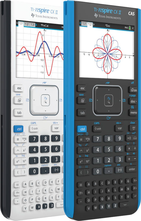 Ti-nspire cx ii cas; máy tính khoa học vẽ đồ thị texas instrument ti-nspire cx ii cas
