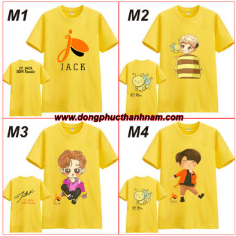 áo Jack màu vàng, áo phông  J97 màu vàng, áo thun Trịnh Trần Phương Tuấn J 97
