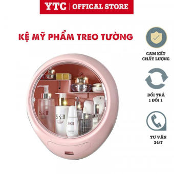 Hộp đựng mỹ phẩm treo tường chống bụi,Kệ treo tường để mỹ phẩm trong nhà tắm Kệ mỹ phẩm Treo Tường mini,Kệ mỹ phẩm đa năng treo tường/ Kệ mỹ phẩm Luxury – hình giọt nước Tủ Đựng Mỹ Phẩm Treo Tường Chống Bụi, Không Thấm Nước Đa Năng Tiện Lợi.