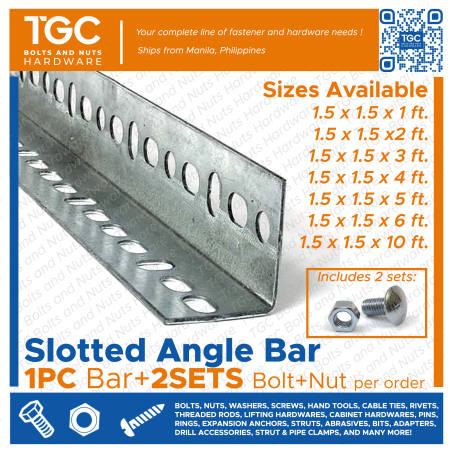 TGC Slotted Angle Shelving Rack