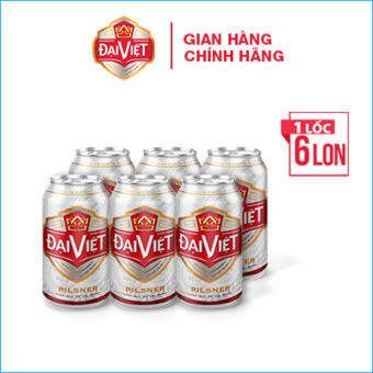 Bia Đại Việt Pilsner, bia vàng, bia lon, sản xuất theo luật bia tinh dòng của bia Đức, không hóa chất, Bia Việt đậm vị đúng gu
