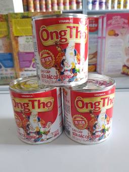 Sữa đặc có đường Ông Thọ đỏ lon 380g