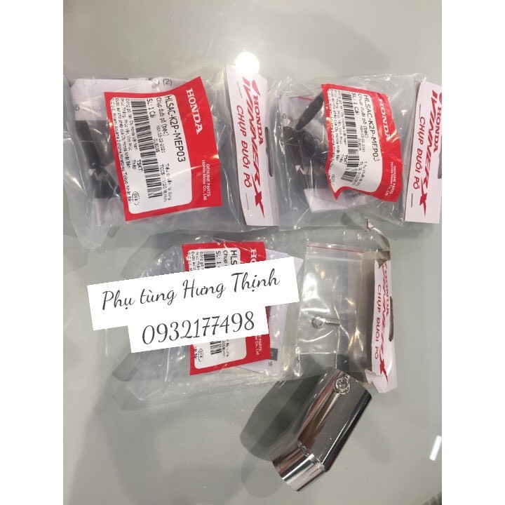 Chụp đuôi bô winner x/ chụp ống xả, ống nối chụp bô xả
