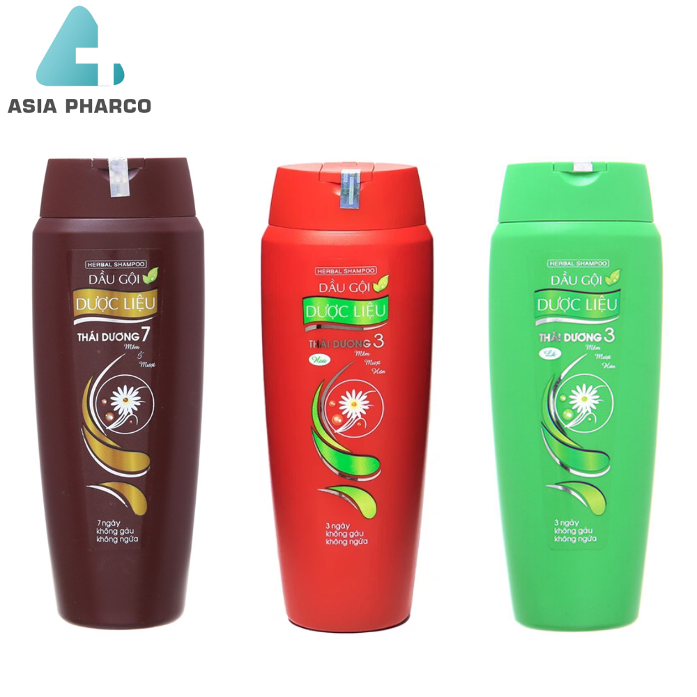 Dầu gội Thái Dương 3, Thái Dương 7 giúp tóc sạch gàu hết ngứa 200ml