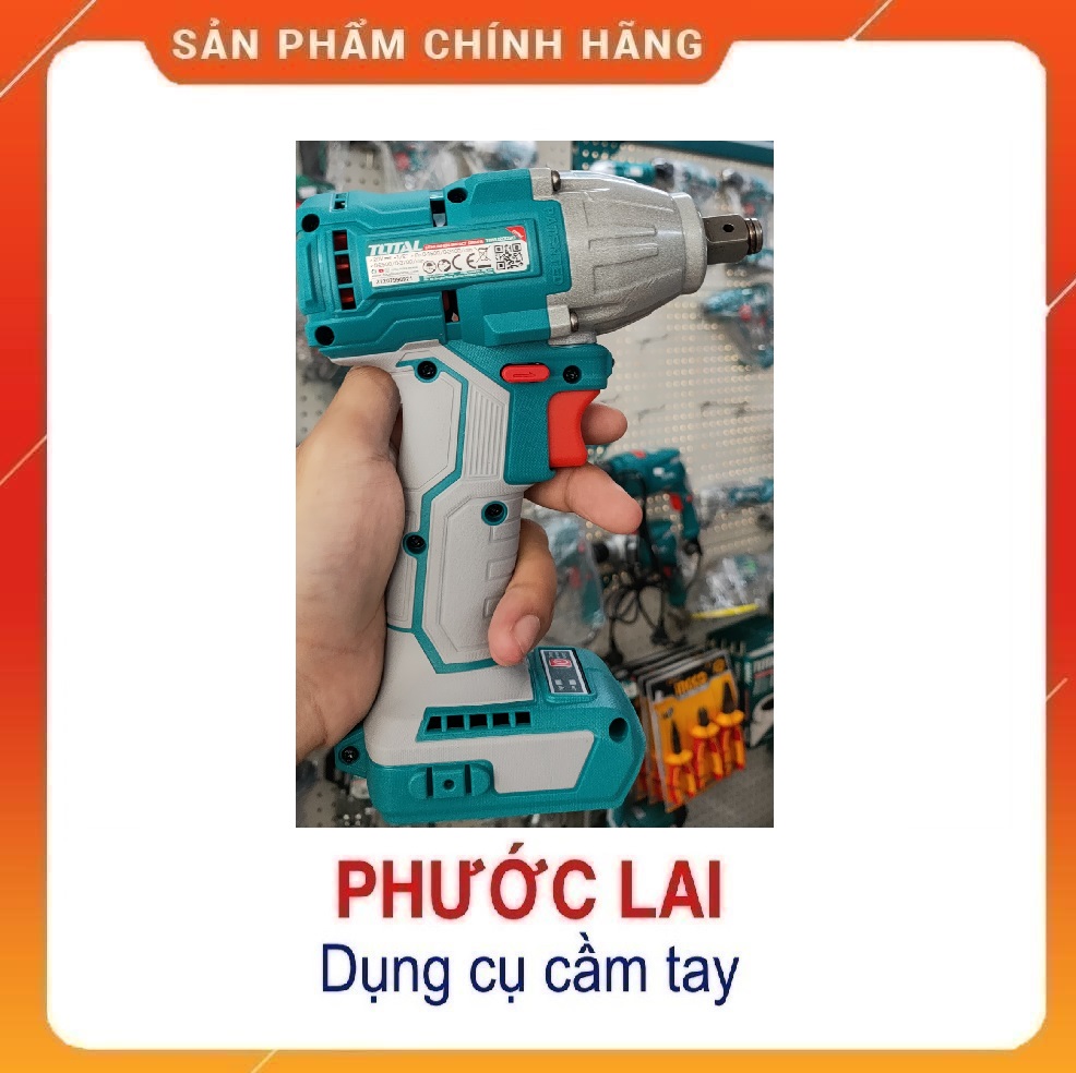 Máy siết buloong dùng pin lithium-ion 20v total tiwli20020