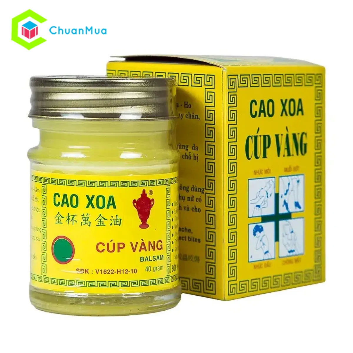 Cạo Gió Day Ấn Huyệt Đạo Dụng Cụ Diện Chẩn Bùi Quốc Châu ChuanMua GDA170